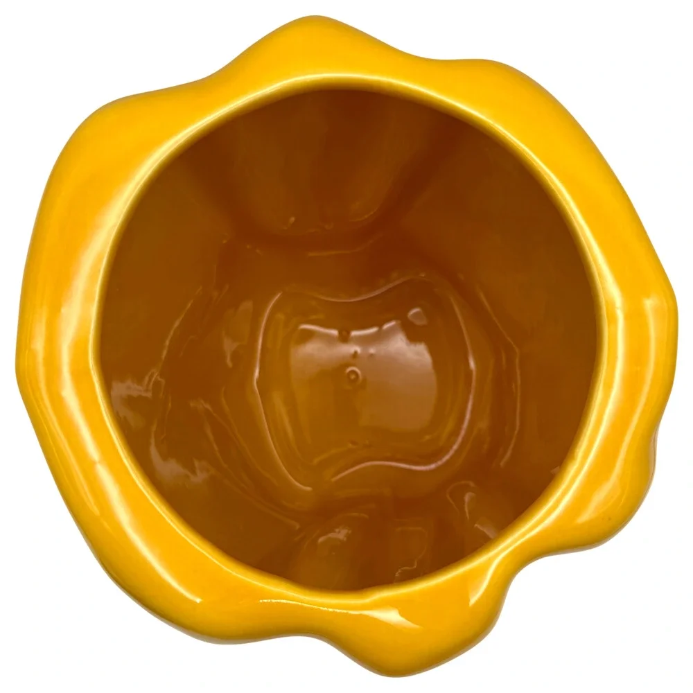Vintage McCoy Yellow Bell Pepper Cookie Jar with Lid #157 Ceramic USA 10
